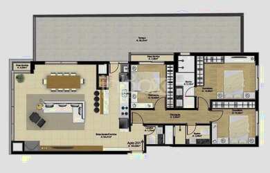 Imagem 6: INBOX VENDE - Apartamento de 2 dormitórios com suíte e terraço no São Francisco