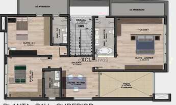 Imagem 4: Casa à venda, 307 m² por R$ 3.580.000,00 - Santa Felicidade - Curitiba/PR