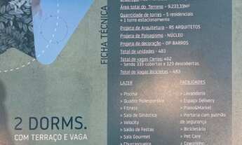 Imagem 6: Plano Sppace 2 Dorm 40/41m2 c/sacada e c/vaga