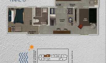 Imagem 5: APARTAMENTO BOQUEIRÃO - PRAIA GRANDE SP