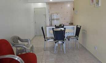 Imagem 6: Apartamento com varanda mobiliado frente mar, com 2 dormitórios na Vila Caiçara - Praia Gr