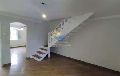 Imagem 3: Casa com 2 dormitórios para alugar, 100 m² por R$ 3.000,00/mês - Vila Mathias - Santos/SP