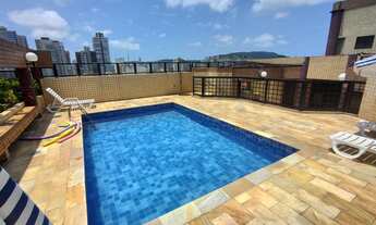 Imagem 2: Apartamento para aluguel tem 58 metros quadrados com 1 quarto em Aparecida - Santos - SP