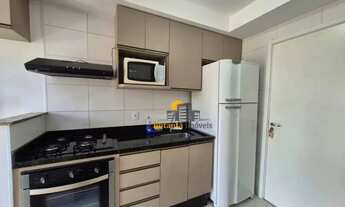 Imagem 2: Apartamento Studio mobiliado, sendo 1 dormitório com suíte, para alugar, 28 m² por R$ 2.70