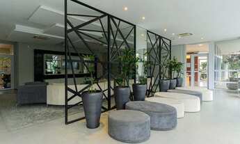 Imagem 2: Apartamento para locação e venda, 41m², mobiliado, 1 suíte, 1 vaga, varanda. Brooklin