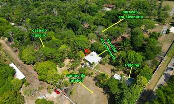 Imagem 5: Chácara com 100x150= 15.000m² de esquina | 100% murado