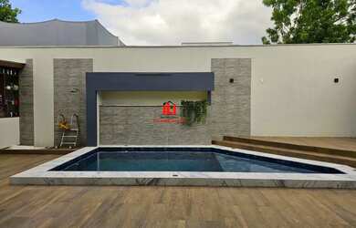 Imagem 10: Casa Inteligente no Ponta Negra 2 com 5 Suítes sendo uma Master com Closet Mobiliada