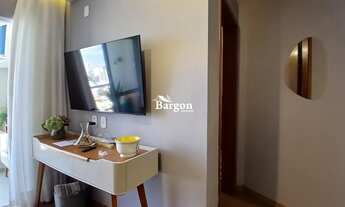 Imagem 7: Apartamento quarto e sala mobiliado equipado e decorado, com 1 vaga coberta e privativa, d