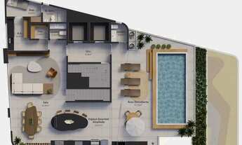 Imagem 7: APOGEO RESIDENCES, COBERTURA com 489m² com 5 quartos e 5 vagas em Praia da Costa