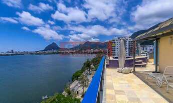 Imagem 6: Cobertura duplex, reformada, 4 quartos sendo 4 suítes, 495m² na Lagoa Rj