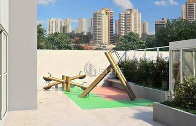 Imagem 4: Excelente apartamento Vila Tibiriça com 53m² - Terraço gourmet com churrasqueira - Lazer