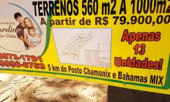 Imagem: Terrenos a partir de 560m²