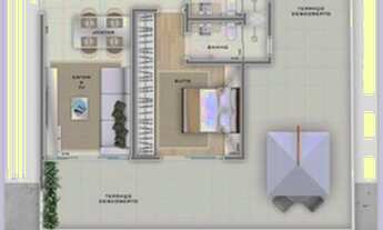 Imagem 5: Apartamento à venda, 2 quartos, 1 suíte, 2 vagas, Serra - Belo Horizonte/MG