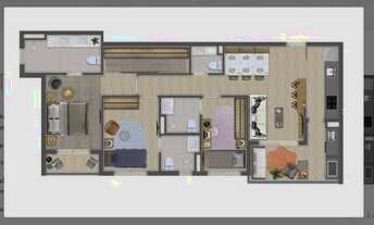 Imagem 3: RRCOD3712 Apartamento 87m² CONDOMÍNIO ARUÃNA 601 - Barueri, SP - 3 Suítes 2 Vagas - OPORTU