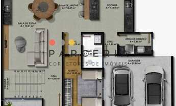 Imagem 2: Casa nova à venda em condomínio,243m², 4 dorm sendo 3 suítes, Rio Vermelho!