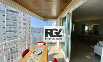 Imagem 2: Apartamento com 3 dormitórios à venda, 199 m² por R$ 2.200.000,00 - Ponta da Praia - Santo