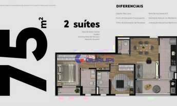 Imagem 4: Apartamento com 3 dormitórios à venda, 98 m² por R$ 900.000 - Jardim Paulistano - São José