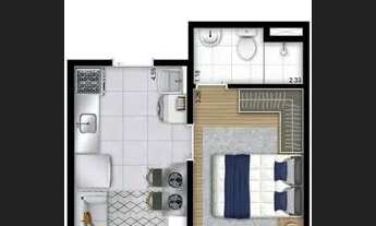 Imagem 3: Metrô Barra Funda - Aptos 2 dormit. com varanda a 239 mil