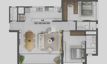 Imagem 4: Apartamento com 01 suíte no Edifício Punta del Sole em Torres/RS