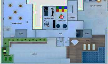 Imagem 7: Apartamento para venda tem 57 metros quadrados com 2 quartos em Poço - Cabedelo - PB