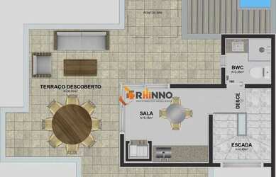 Imagem 5: Casa com 3 suítes à venda, 143 m² no bairro Mercês - Curitiba/PR