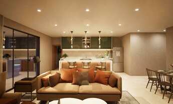 Imagem 7: Casa Moderna em Construção no Condomínio Greenville com 3 Suítes e Piscina