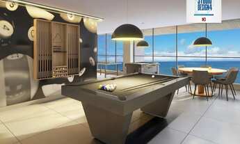 Imagem 2: Quarto e Sala beira-mar no Studio Design 4 a venda na Lagoa da Anta Macéio_AL