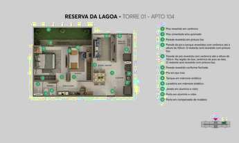 Imagem 5: APARTAMENTO NO RESERVA DA LAGOA PASSARÉ COMPRE COM ENTRADA PARCELADA