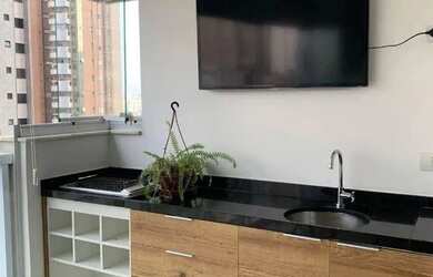 Imagem 7: Apartamento com 1 dormitório para alugar, 53 m² por R$ 5.870,00/mês - Anália Franco - São