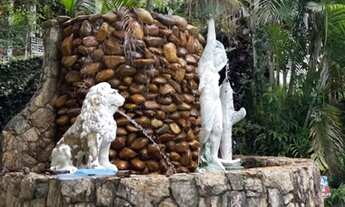 Imagem 4: Sobrado para venda com 5 dormitórios, 2 suítes, salão de festas, piscina com cascata e áre