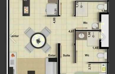 Imagem 5: ALUGO apto de 2/4 a 50 mts da orla de cabo branco