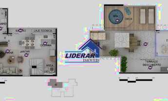 Imagem 2: Cobertura à venda, 2 quartos, 1 suíte, 2 vagas, Santo Agostinho - Belo Horizonte/MG