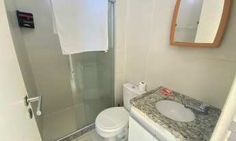 Imagem 7: Apto à venda 47m2, nascente, arejado, vista mar maravilhosa, 2 qtos sendo 1 suíte, área de