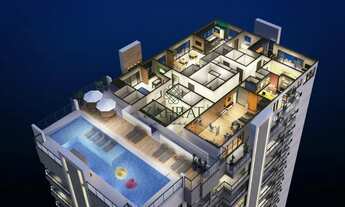 Imagem 2: Apartamento à venda, 1 quarto, 1 suíte, 1 vaga, Boqueirão - Santos/SP