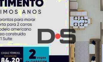 Imagem: Casa com 2 dormitórios à venda, 84 m²