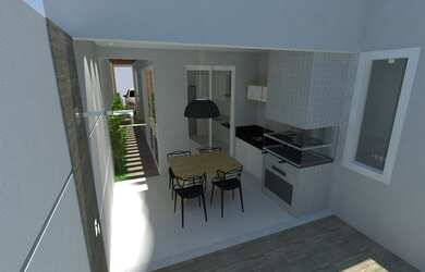 Imagem 4: Casa térrea com 3 quartos (2 suítes) no Condomínio Arbre