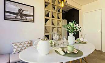 Imagem 5: Apartamento de 58m² com 2 dormitórios sendo 1 suíte