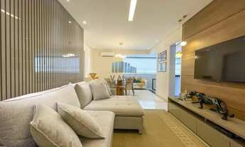 Imagem 2: Apartamento com 103m², varanda gourmet com churrasqueira a gás, 3 quartos, 3 vagas. Imóvel