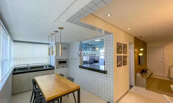 Imagem 3: Apartamento com 103m², varanda gourmet com churrasqueira a gás, 3 quartos, 3 vagas. Imóvel