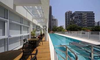 Imagem 5: Apartamento para locação e venda, 41m², mobiliado, 1 suíte, 1 vaga, varanda. Brooklin