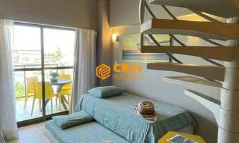 Imagem 4: Vendo Flat com loft 54m² - 2 quartos em Porto de Galinhas MOBILIADO com Varanda