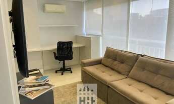 Imagem 2: Apartamento para locação na Vila Nova Conceição: 1 quarto, 1 suíte, sala, banheiro, vaga d