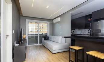 Imagem 3: Apartamento mobiliado para alugar no Petrópolis com 1 quarto (1 suíte