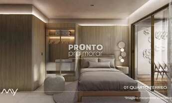 Imagem: Flat com 1 quarto em muro alto