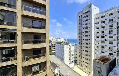 Imagem 2: Rua CARLOS GOIS! QUADRA da PRAIA! 04 QUARTOS (01 SUÍTE), andar ALTO, vista lateral MAR, 02