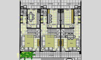 Imagem 3: J2 - 6071 - Casa triplex de 3 quartos, quintal Bairro Aeroporto, perto Estádio