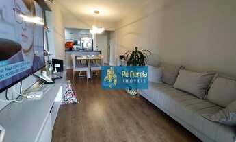 Imagem 2: Apartamento com 2 dormitórios à venda, 86 m² por R$ 450.000 - Guilhermina - Praia Grande/S