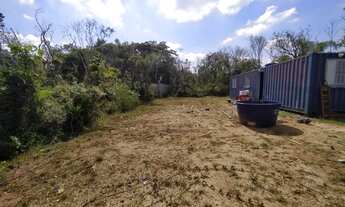 Imagem 2: Terreno no bairro Luizamar Mirim, em Itanhaém, litoral sul de São Paulo, ficando no lado s
