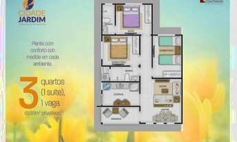 Imagem 4: JUL35/096 Condomínio Cidade Jardim (casas de 2 e 3 quartos sendo 1 suíte