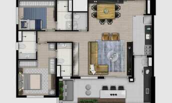 Imagem 7: São Paulo - Apartamento Padrão - Tatuapé